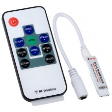 Контроллер для RGB ленты 6А с пультом 10 кнопок (радио)